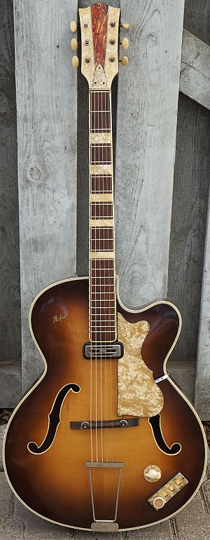 Höfner jazzguitar fra 1960